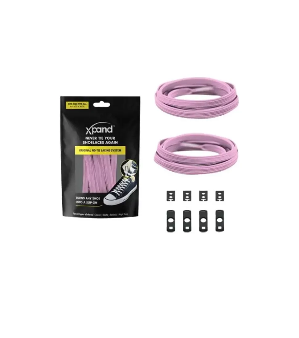 Clearance Xpand Original No-Tie Laces Soft Pink Women Laces