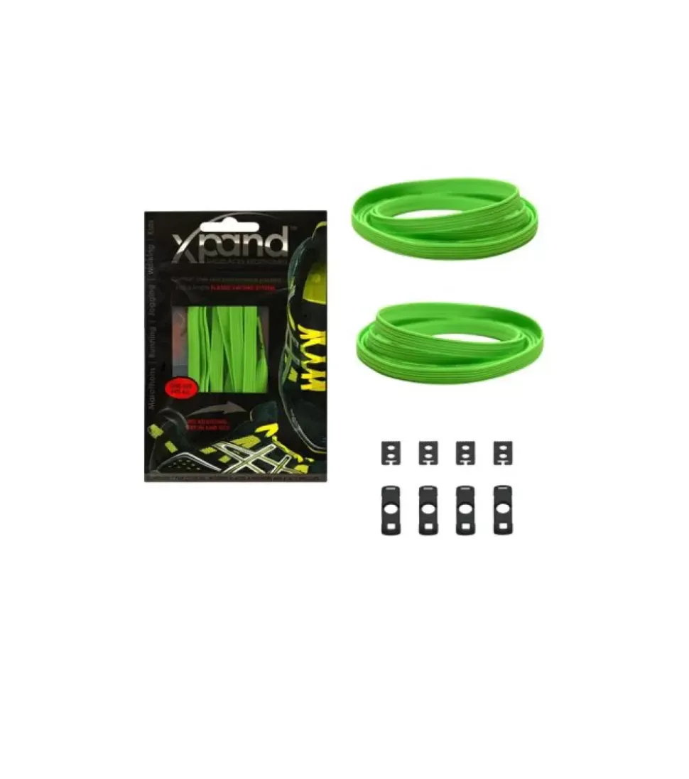 Cheap Xpand Original No-Tie Laces Neon Green Women Laces