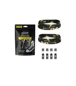 Shop Xpand Original No-Tie Laces Green Camo Women Laces